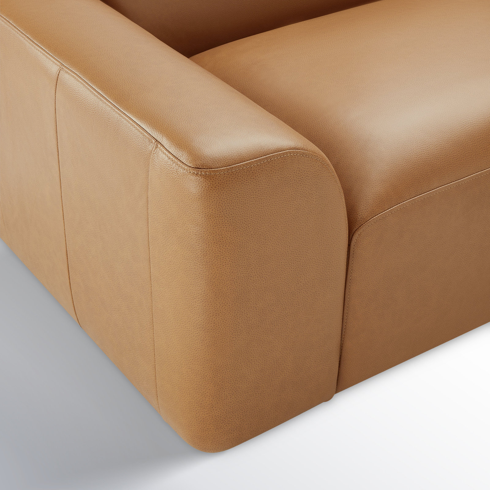 Morell 3 - Piece Genuine Leather Sofa