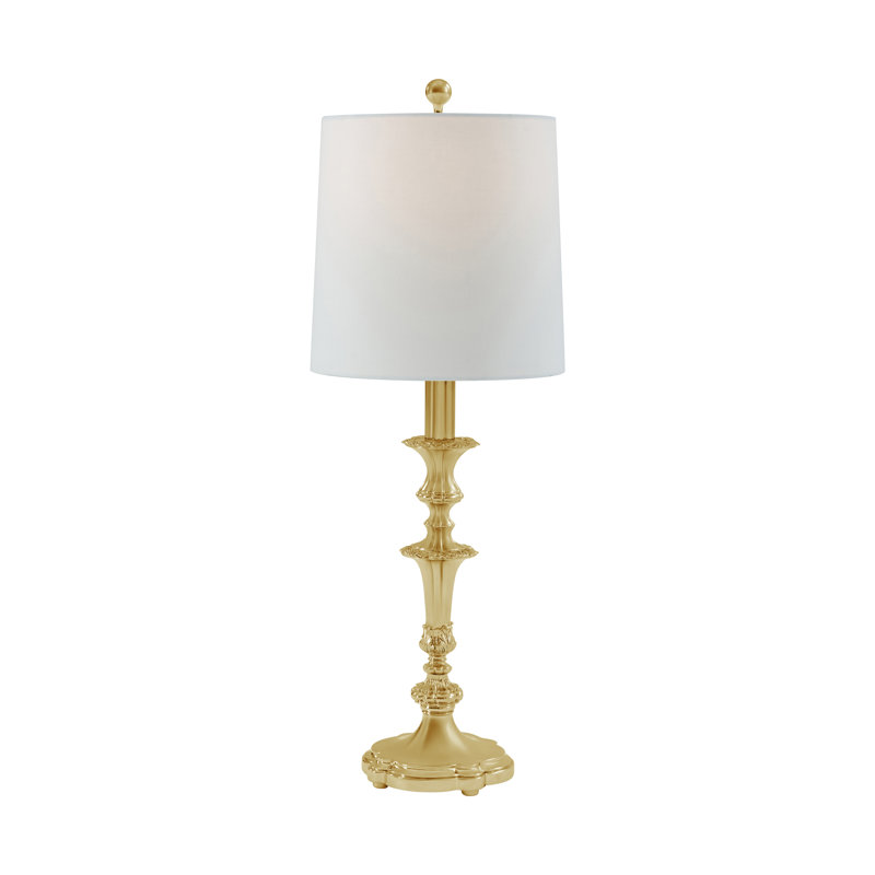 TA Illuminations Table Lamp, Polished Brass