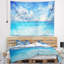 Tapisserie de paysage marin et bleu ciel-28508845