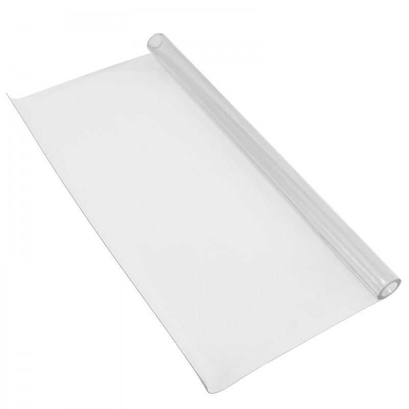 Plastic Table Cover , 1.5 mm Thick Clear Table Protector, 0.06" H x 80" W x 40" D