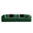 Saraland Teddy Velvet Fabric Compression  Modular Sectional Sofa with Ergonomic Design-118216705