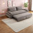 Pull Out Sofa Bed, Convertible Sleeper Sofa, Multi-Functional Loveseat for Living Room