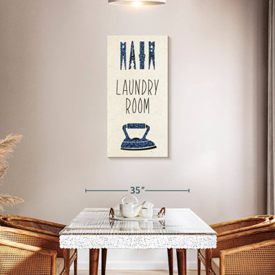 Blue Laundry Poster