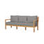 Classic Teak Sofa - Charcoal-148409554