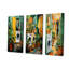 Blanchisserie Romm Jungle Adventure I - ensemble de 3 reproductions d'art sur toile-381420376-381420377