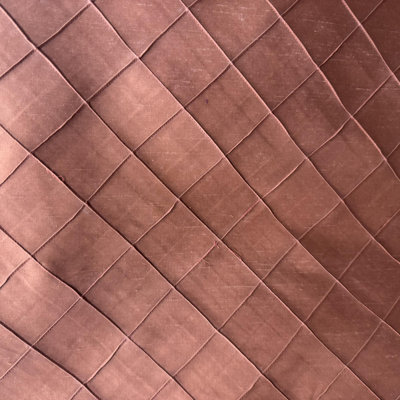 Sachi Fabric | Solid Quilted Small Diamond Silk Fabric | Drapery & Curtain Fabric-Tagged