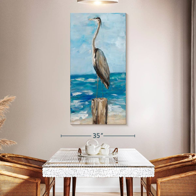 Among The Water I, 54" H x 27" W