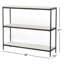 Felix 36'' W Marble Console Table-1911513321