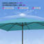 Parasol de terrasse carré 8 'x 8'-1342479218