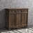 Brown Solid Wood Shoe Storage Bench-434554820