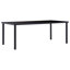 Searcy Glass Top Metal Base Dining Table-1192892138-1192892143