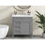 Meuble-lavabo de 30 po avec lavabo supérieur-1496723931