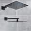 Kenery Mixer Shower with Fixed and Handheld Shower Heads