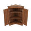 Armoire de rangement autoportante triangulaire avec tablettes réglables-566482388