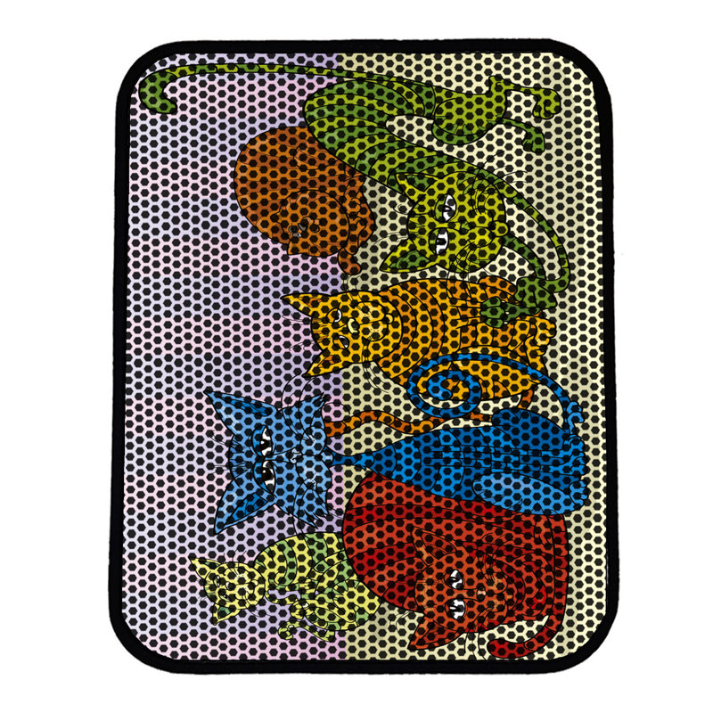 Premium Cat Litter Mat, 18 x 24 inches | 50% PVC / 50% Polyester, Machine Washable & Vacuum Friendly | Durable, Easy-Clean Design for Pet Owners | Protect Your Floors from Litter Messes