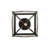 Terena Glass Semi Flush Mount