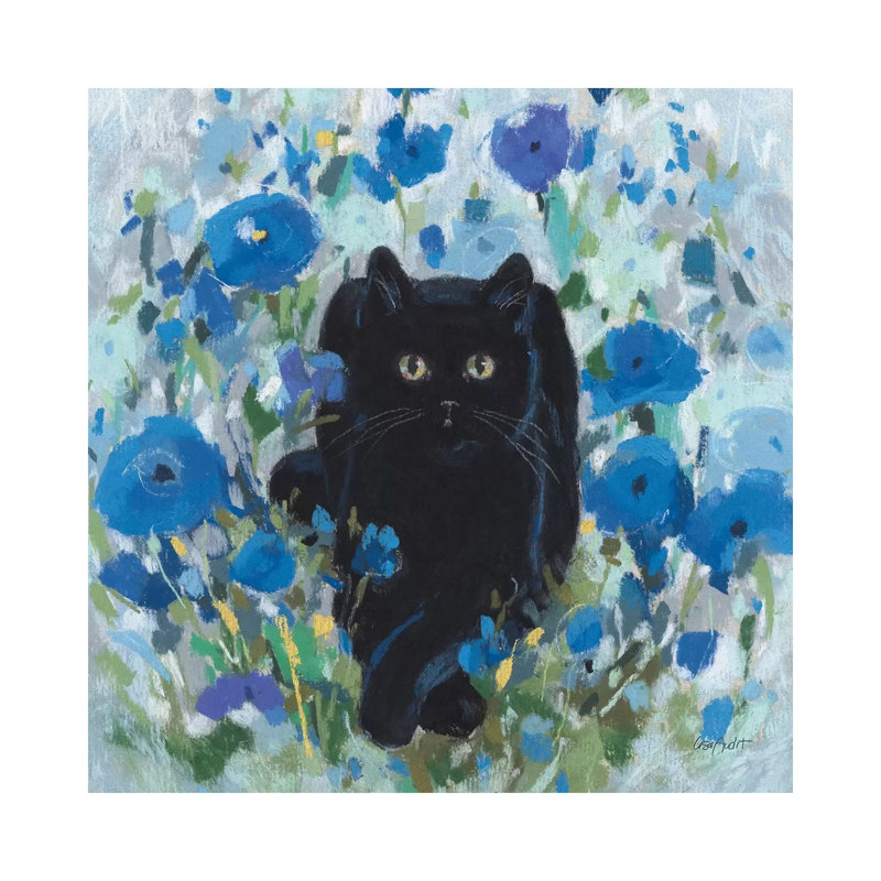 Blueming XIII by Lisa Audit - Print on Canvas, Wrapped Canvas, 45.72 cm H x 45.72 cm W x 1.91 cm D