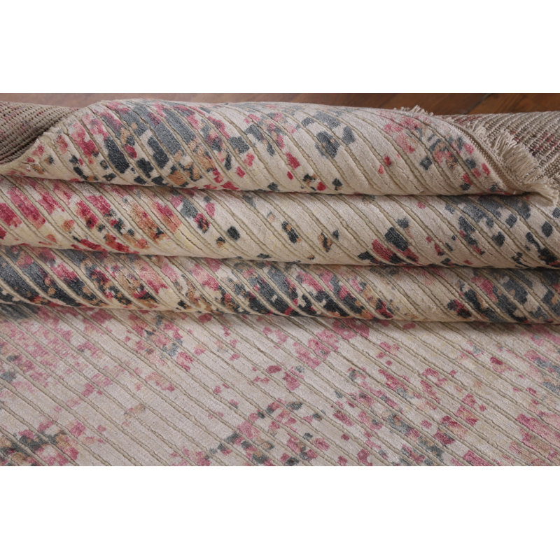 Handmade Abstract Modern Area Rug 7x10