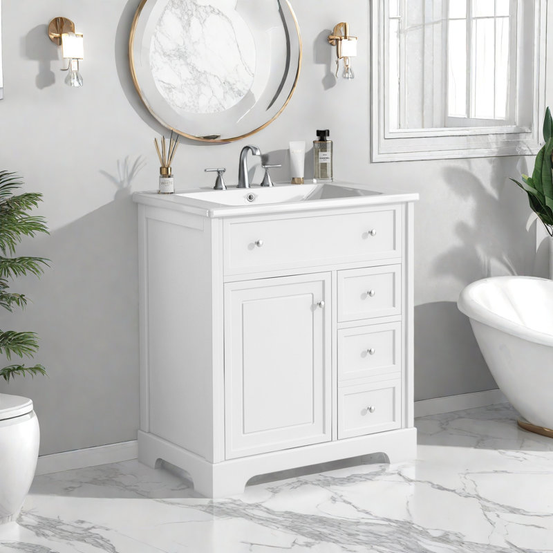 Meuble-lavabo 30 po avec comptoir d'évier