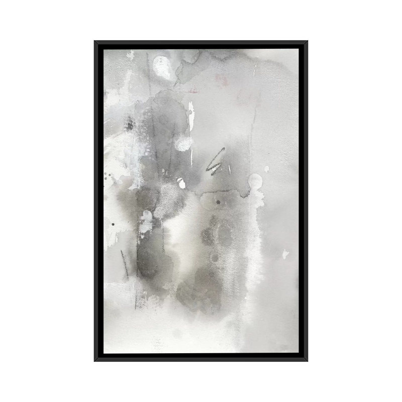 « mystical objects iii », reproduction sur toile tendue, H 26 po x l 18 po x P 1,5 po, Toile avec cadre noir, Pas de tapis