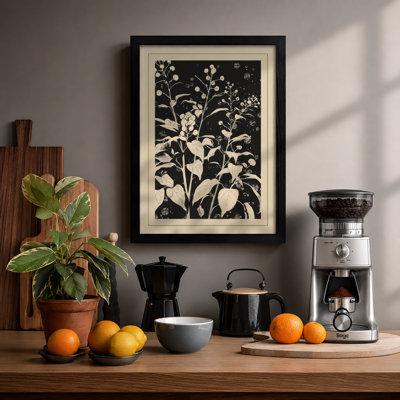 Flowering Garden Botanical - Framed Print