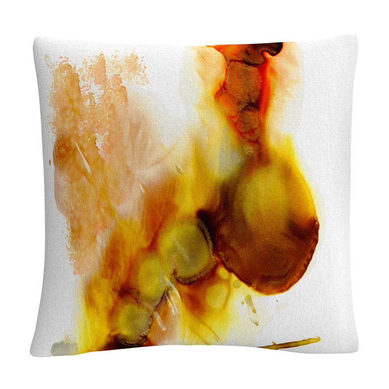 Abstract Throw Pillow