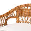 Banc en osier Charlles
