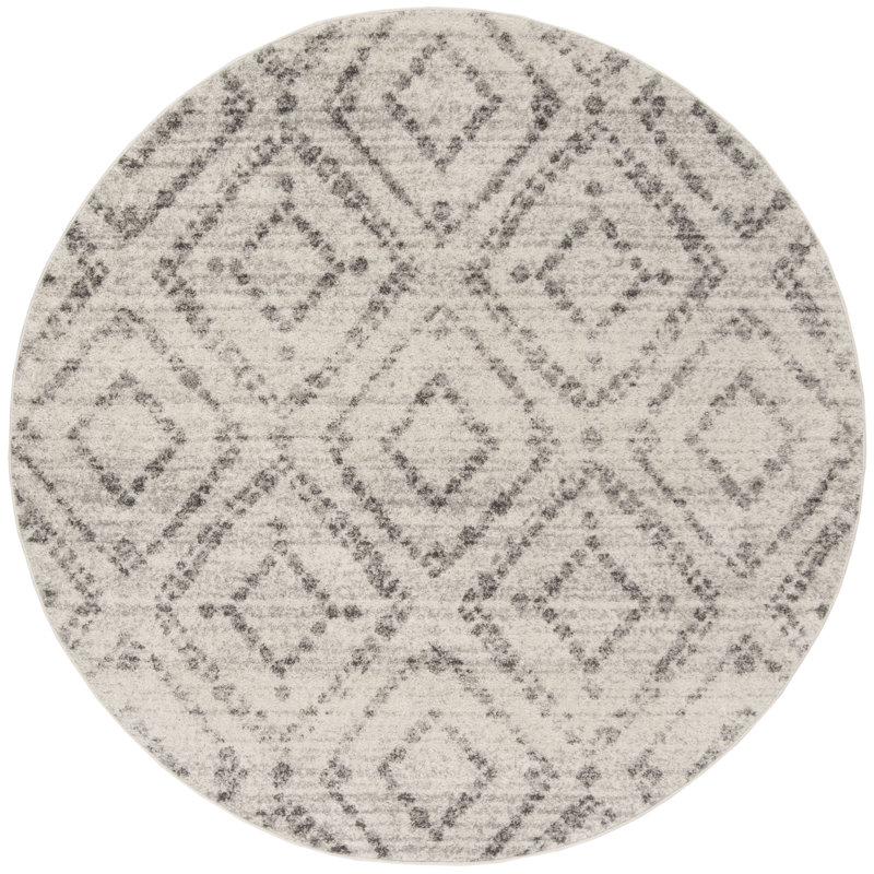 Muniz Performance Geometric Rug, Round 8'