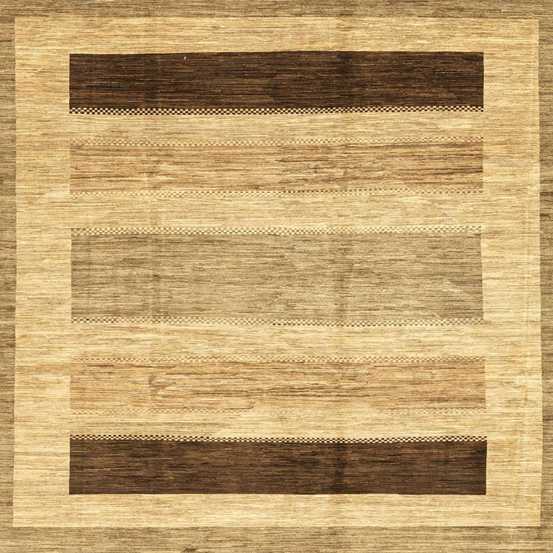 Abstract Indoor Rug, Square 8'