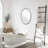 Lobdell Metal Oval Wall Mirror