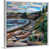 White Floating Frame Canvas sélectionné