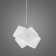 Tourbillon 1 - Light Single Geometric Pendant