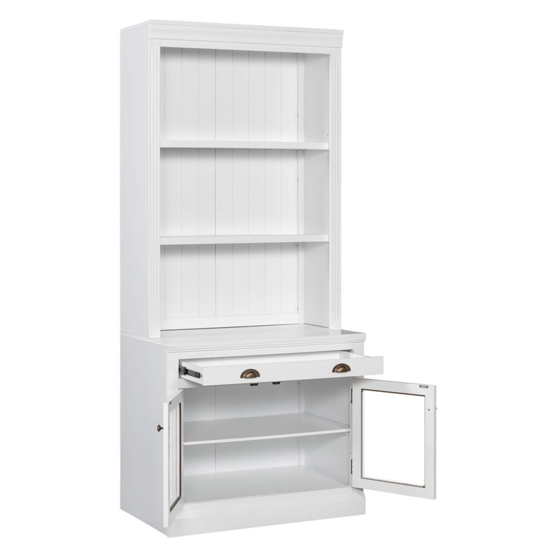 Bibliothèque de 83,4 po de hauteur avec éclairage DEL