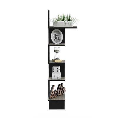 Authement 5 Piece Corner Shelf