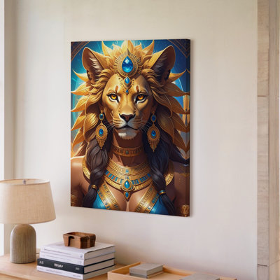 Toile, déesse du lion Sekhmet