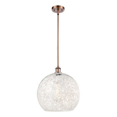 Ballston Mouchette 1 Light Stem Hung Pendant-516-G1216