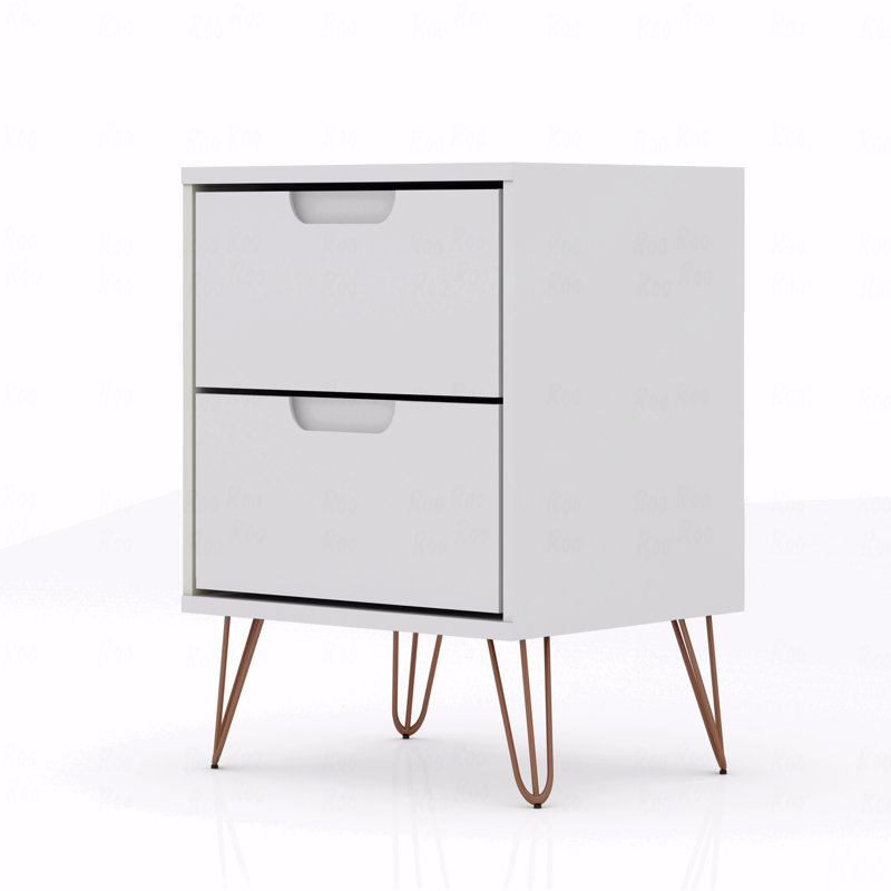 Table de chevet, Blanc