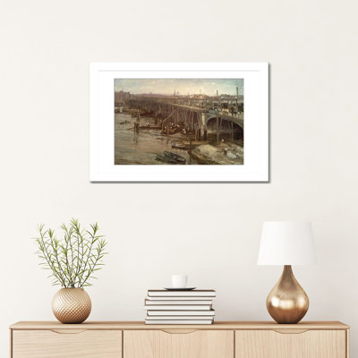 «The Last Of Old Westminster», reproduction d'art mural, papier d'art encadré