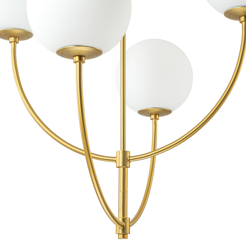Lustre sphérique spoutnik 4 lumières 4 lumières