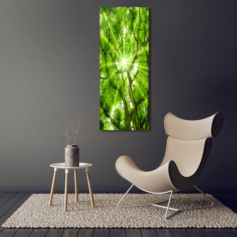 Crown Of Trees - Wrapped Canvas Print