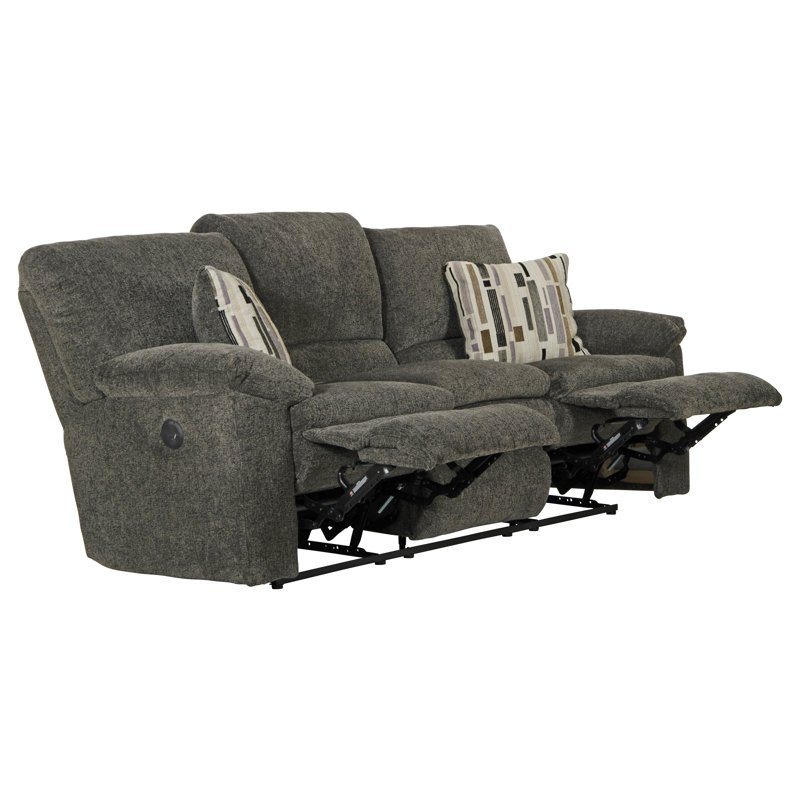 Annine Upholstered 85'' Reclining Sofa, Power