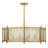 Muller 8-Light Chandelier in Warm Brass