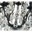 Lustre 13 lumières en laiton antique avec accents de cristal Rosenthal-1378535649
