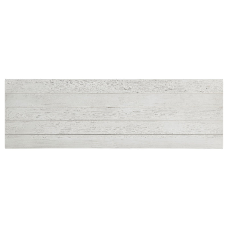 Castleton White Wood Entryway Sofa Console Table
