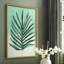 «Verging Palm I», reproduction encadrée - bois massif-343603857