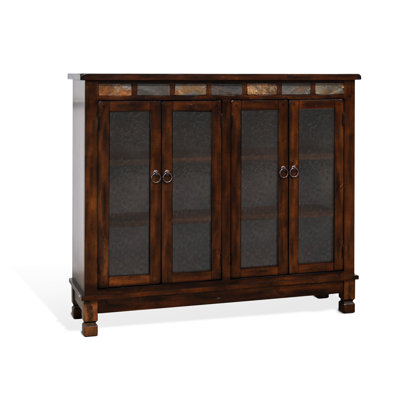 Lanaria 42" H x 49" W Standard Bookcase