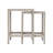 Albion Solid Wood Tray Top Nesting Tables