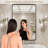 Black Aluminium Frame Bathroom Mirror-1822169437
