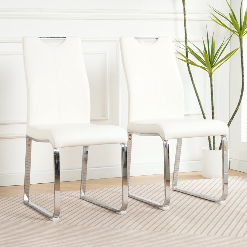 Chaises de salle à manger, Blanc