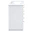 Meuble-lavabo simple 30 po avec lavabo blanc